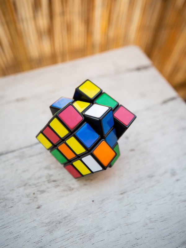 Rubik's® cube 3x3 en plastique recyclé : jeu et écologie